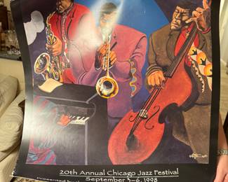 19 20th annual Chicago Jazz Festival, Poster