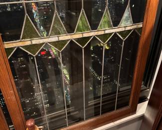 Prairie style Handmaid Stainglass Window