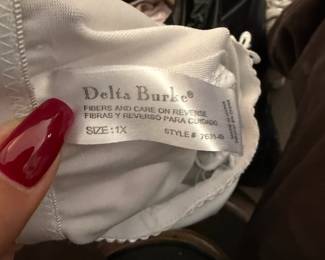 Delta Burke vintage women’s undergarments 
