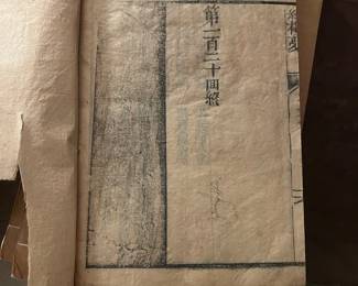 Late Qing dynasty (1880-1915) full 120 chapter version of 'Dream of the Red Chamber' CHAPTER 120