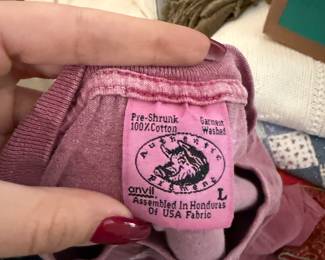 Anvil "Authentic Pigment"- size L-  late 1990s