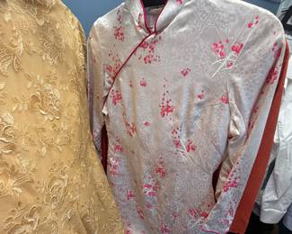 long-sleeved cheongsam (or qipao)- untagged, traditional 