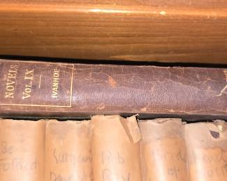 Antique set of  "The Waverly Novels"