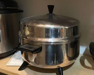 West Bend Aluminum Steamer Pot