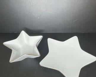 St. Nicholas Square 'Tis the Season' Star Bowl and Plate Set