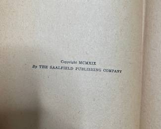 Vintage Books: "The Last Trail" by Zane Grey, "The Wheels of Time" by Florence L. Barclay, "The Moving Picture Boys Outdoor Exhibition" by Victor Appleton, and "Dave Darrin and the German Submarines" by H. Irving Hancock