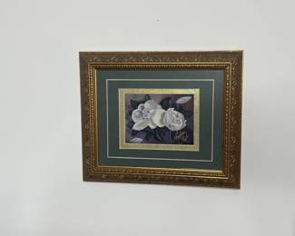 Framed Magnolia Print by Charles Wysocki