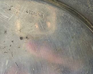 Sterling Silver Charger Plate 