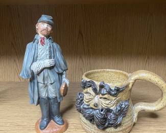 Tom Clark "Abraham" Figurine and Gargoyle Mug