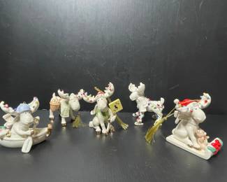 Lenox "Marcel the Moose" Annual Christmas Ornaments