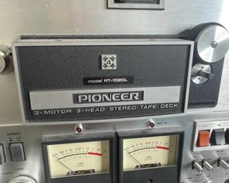 Pioneer RT-1020L Reel-to-Reel Tape Deck Vtg