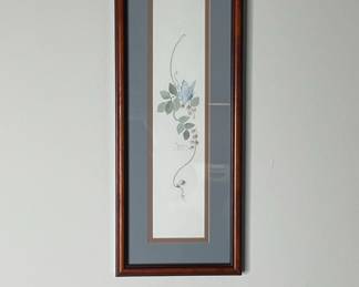Mary Vincent Bertrand Framed Watercolor