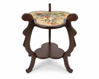 Sticks Hand Painted Accent Table