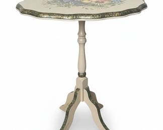 Vintage HandPainted Fruit Motif Table