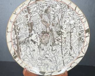 Diana Casey "Where Paths Cross" Decorative Plate