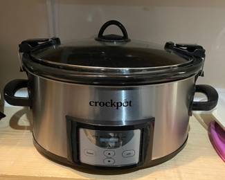 Crock-Pot 6-Quart Cook & Carry Programmable Slow Cooker