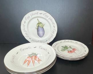 Franciscan "Vegetable Medley" Collection Dinnerware 