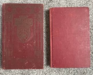 The Scarlet Letter by Nathaniel Hawthorne and The World's Best One Hundred Detective Stories Vol. 4 (J.H. Sears & Company, 1923 & Funk & Wagnalls, 1929)