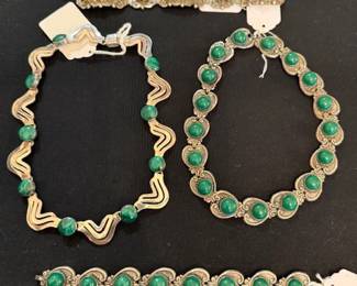 Tasco Silver and Malachite