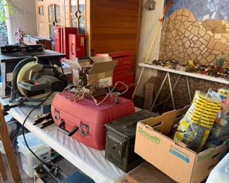 tools, tool boxes Craftsman, Ryobi and more