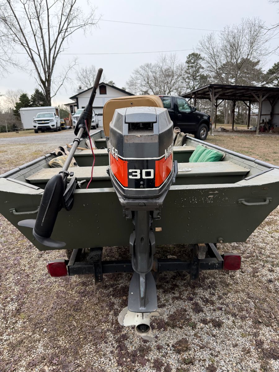 Fishing boat package. Runs, started today
2500, OBO