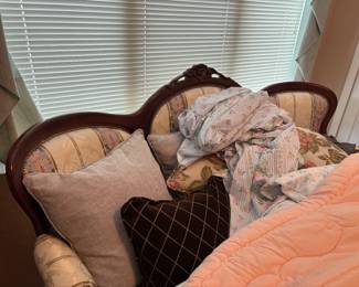 . . . Victorian-style couch