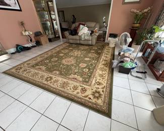 . . . large area rug