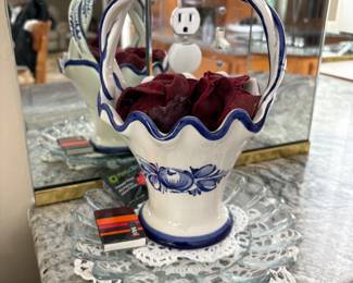 . . . pottery basket