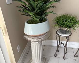 . . . great life fern on pedestal
