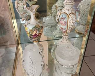 . . . large ewer and urn