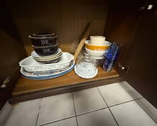 . . . vintage Pyrex among other things