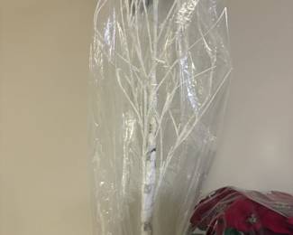 . . . faux birch tree