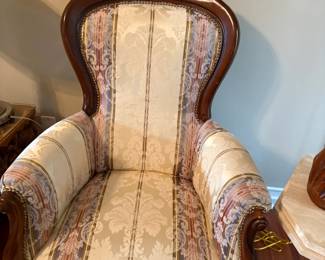 . . . French Provincial accent chair