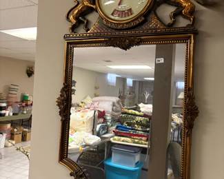 . . . accent mirrror/thermometer