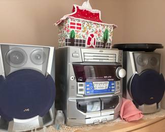 . . . JVC stereo system