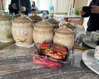 . . . matching canister set