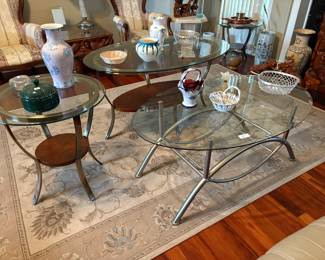 . . . nice glass table assortment