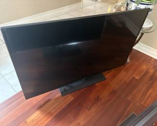 . . . large Samsung TV