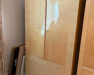 . . . blonde shellacked wardrobe