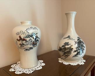 . . . ceramic vases