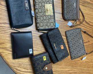 . . . nice selection of wallets