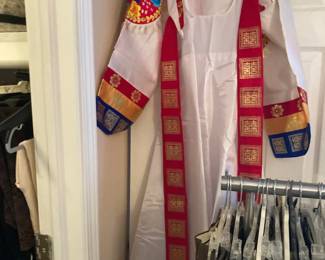 . . . and Asian apparel