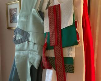 . . . more Asian apparel