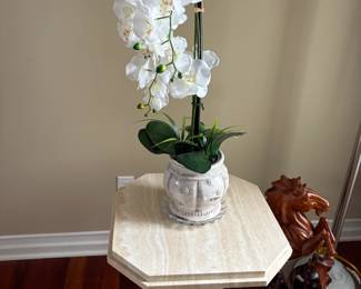 . . . and its match with faux orchid