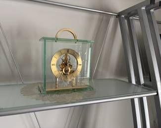 . . . glass clock