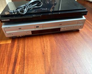 . . . Samsung DVD player and Sony VCR