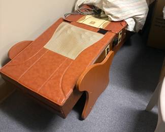 . . . massage table