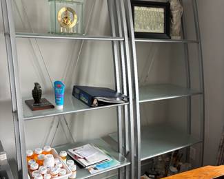. . . contemporary shelving