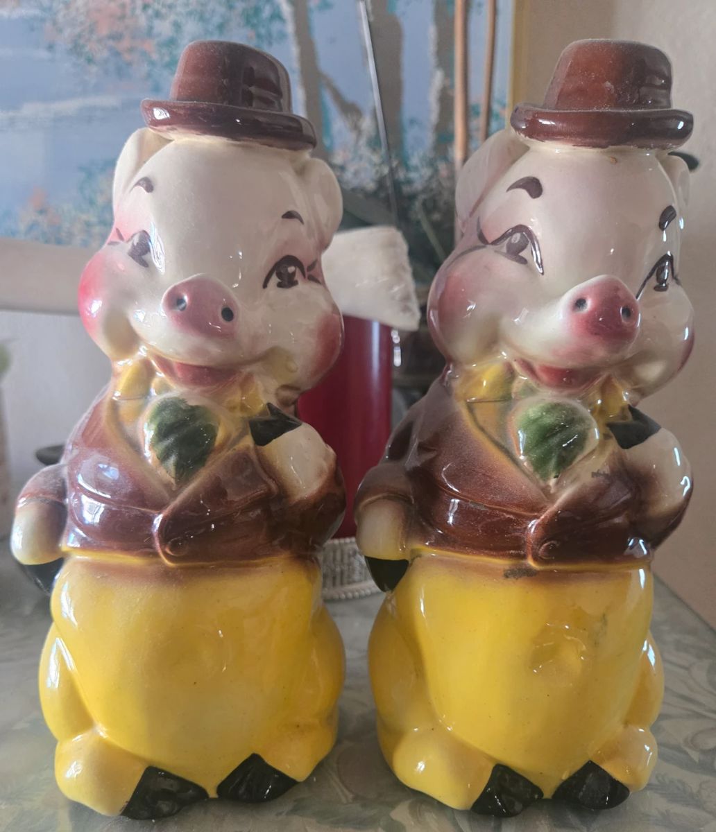 Vintage Salt & Pepper Shakers 