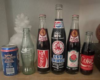 Vintage Soda Pop Bottles 